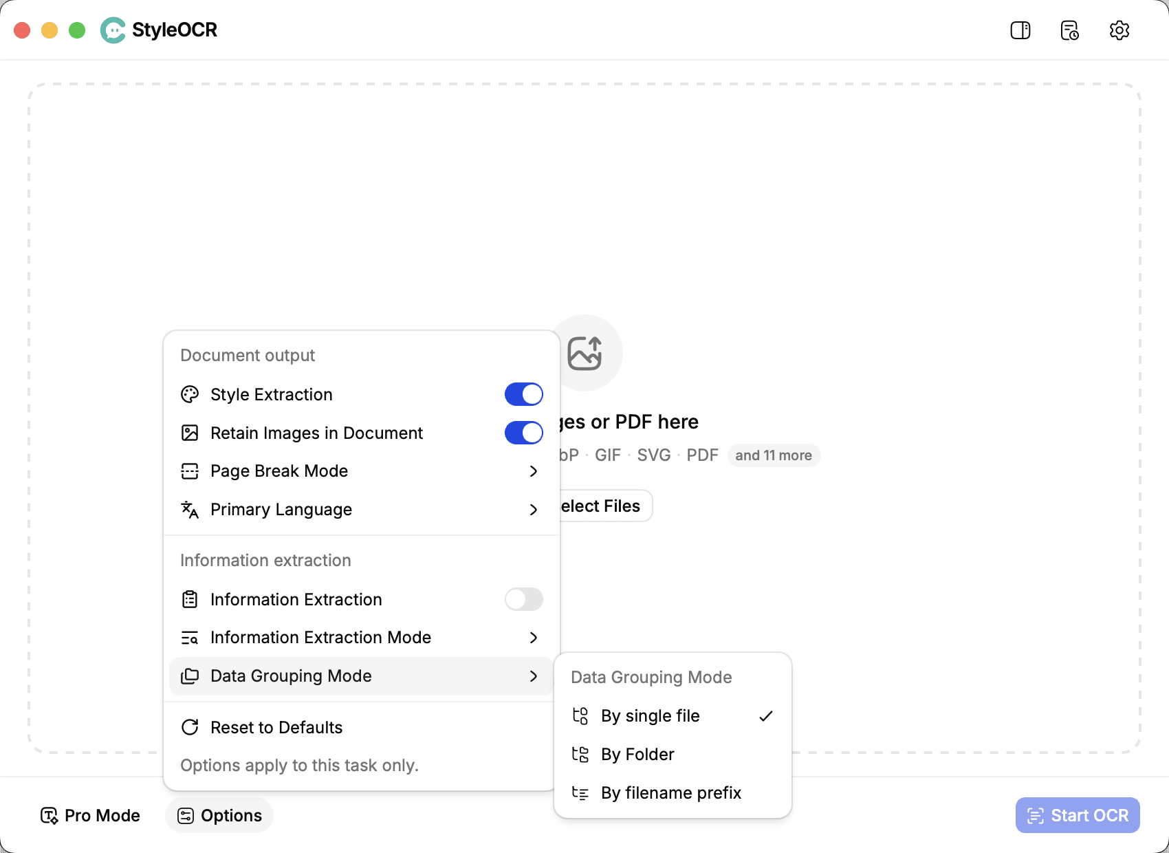 App screenshot